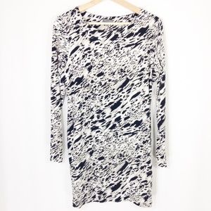 Vince Camuto Animal Print Dress M